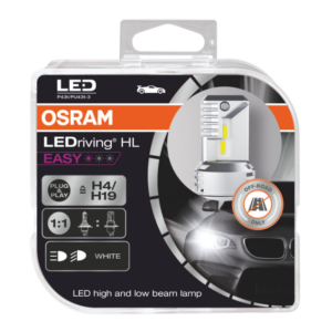 64193DWESY-HCB Osram LED Λάμπες LEDriving HL EASY H4/H19 12V 19W 6500K SET 2 - Image 1