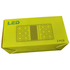 EZRA - SQ0017 ΤΡΕΙΛΕΡ Led Φανάρια Παραλληλόγραμμο set 2 τεμάχια - Image 1